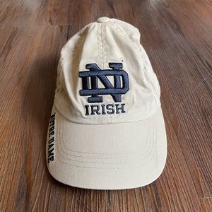Tan Russell Notre Dame baseball cap